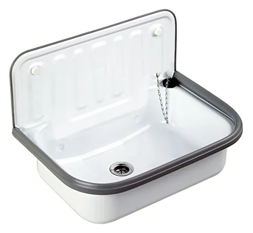 Emailliertes Ausgussbecken 51x33x37cm