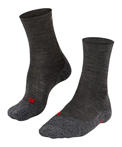 FALKE Damen Wandersocken TK2 Explore Sensitive W - Sportsocken aus atmungsaktiver Merinowolle mit 3-lagiger Sohlenkonstruktion für optimalen Feuchtigkeitstransport. Ideal für Wanderungen und Outdoor-Aktivitäten, bieten sie hohen Tragekomfort ohne Druckstellen.