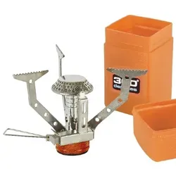 360° Furno Stove mit Zünder - Campingkocher für Outdoor-Abenteuer - Portabler Campingkocher mit integriertem Zünder, ideal für Camping und Grillen unterwegs.