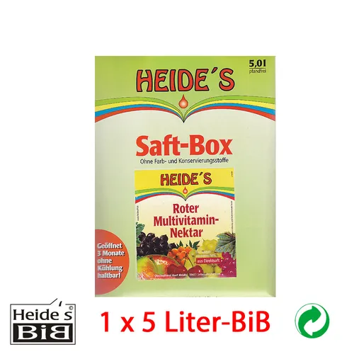 Roter Multivitamin-Nektar, 5 Liter-BiB - 1er-Pack