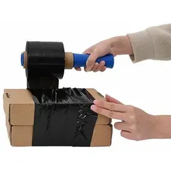 vidaXL Stretchfolien 50 Stk. Schwarz 23 μm 10 cm x 150 m - Packfolien für optimalen Schutz: Langlebige, elastische Wickelfolie schützt deine Artikel zuverlässig vor Staub und Schmutz während Lagerung und Transport.