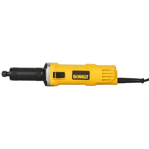 DeWalt DWE4884-QS Geradschleifer 450Watt - Schleifmaschinen mit Hochleistungsmotor für Langzeiteinsatz, exaktem Rundlauf und selbstabschaltenden Kohlebürsten für optimale Langlebigkeit.
