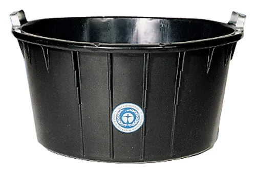 Jopa Spezialkübel oval schwarz 90 L