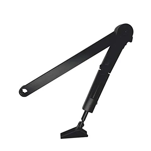 Tesa DCL141-9005 Assa Abloy Gelenkarm für Türen DC140 schwarz - Zertifizierter Türschließer EN1154 mit einstellbarer Schließkraft und Öffnungswinkel bis 180º, ideal für Feuer- und Rauchschutztüren.