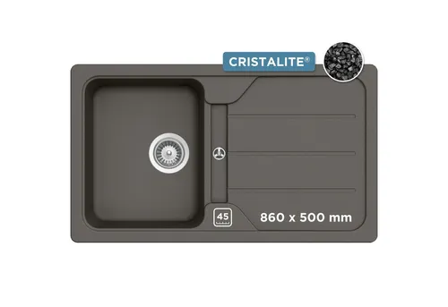 Schock Granitspüle Formhaus, rechteckig, 86/50 cm von Schock