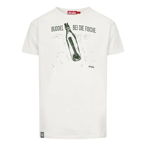 Derbe Herren Shirt in Weiß, Größe M von Derbe