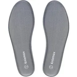 Knixmax Einlegesohlen Herren Damen Memory Schaum Grau für Sport Größe 42 - Erlebe optimalen Komfort mit den Knixmax Memory-Schaum Einlegesohlen für Sport in Größe 42. Die 8 mm dicke Sohle passt perfekt in Sneaker und reduziert Ermüdung, ideal für Training und Alltag.