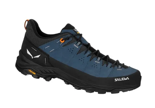 Salewa Alp Trainer 2 Schuh Herren - java blue/black (8769) - Wanderschuhe mit robustem Veloursleder und 360°-Gummirand für optimalen Schutz. Ideal für Wanderungen und Klettertouren mit exzellenter Dämpfung und Griffigkeit.