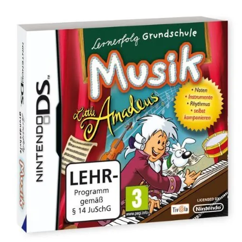 Lernerfolg Grundschule: Musik - Little Amadeus für Nintendo DS - Interaktives Lernspiel für die Grundschule, fördert musikalisches Verständnis und Kreativität bei Kindern.