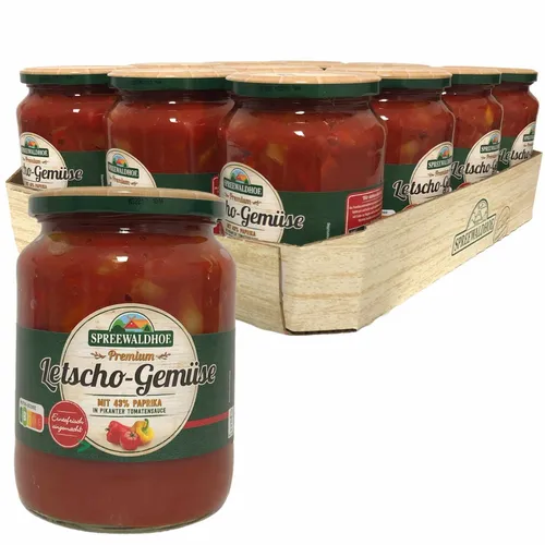 Spreewaldhof Premium Letscho-Gemüse ungarischer Art