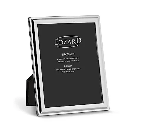 EDZARD Bilderrahmen Terni 15x20 cm in silber von Edzard