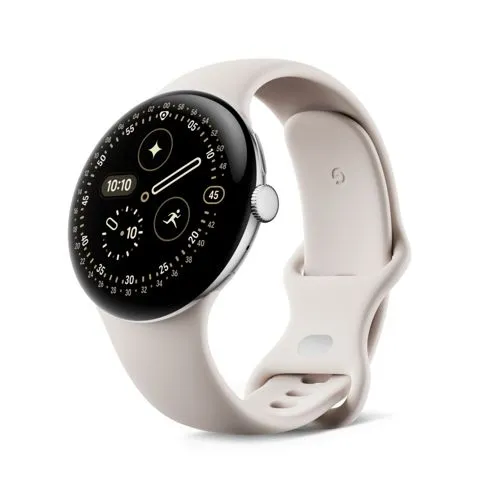 Google Pixel Watch 4 - Intelligente 45 mm Uhr mit Active Armband - Smartwatch mit LTE und Wi-Fi 6, perfekter Begleiter für Fitness und Alltag dank stilvollem Design und innovativer Funktionen.