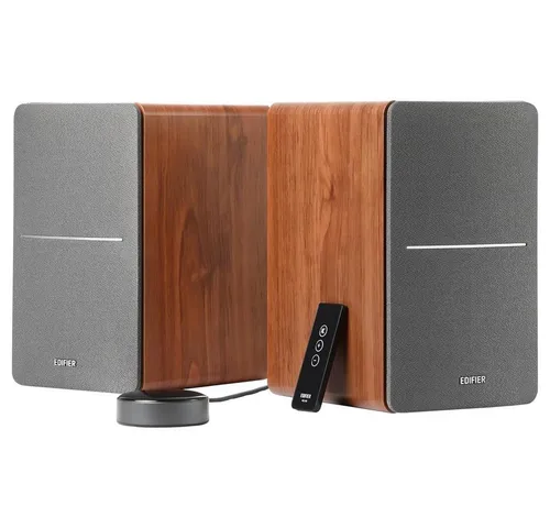 Edifier R1280T Set mit WiiM Mini - 42 W Heimkino Lautsprecher - Heimkino Lautsprecher Set mit Edifier R1280T und WiiM Mini, bietet kraftvollen Sound und vielseitige Streaming-Optionen für ein beeindruckendes Klangerlebnis.