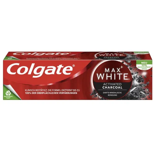 Colgate ZC MaxWhite Charcoal 75ml von Zahnpflege-Mundhygiene