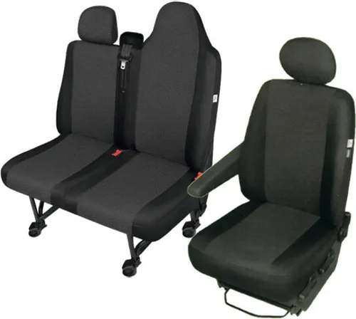 Opel Vivaro B Sitzbezüge Sitzschoner 3 Sitzer Fahrersitzbezug Doppelbank ab BJ. 2014-