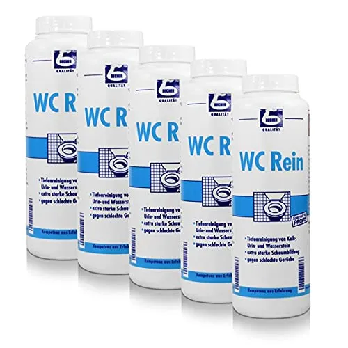 5x Dr. Becher WC Rein 1 kg
