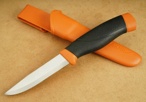Morakniv Companion HeavyDuty Burnt Orange Arbeitsmesser in orange von Morakniv