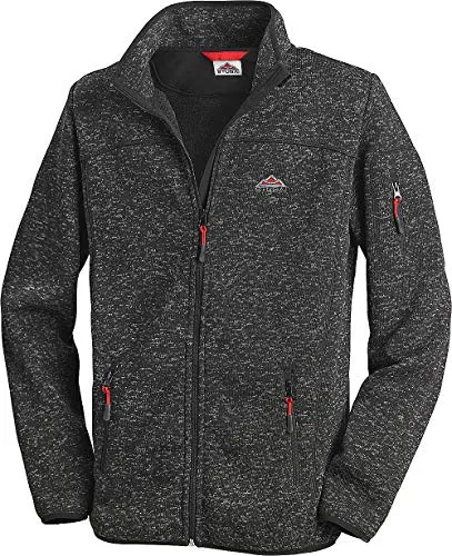 Stubai Strick Fleecejacke Herren