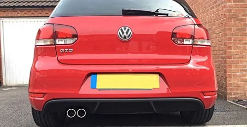 Heck Spoiler Lippe für VW Golf 6 GTD - Hochfester Heckansatz aus ABS Kunststoff im Individual Design, ideal für VW Golf 6 GTD (10/2008-11/2012) mit einfacher Montage, perfekt für eine sportliche Optik.