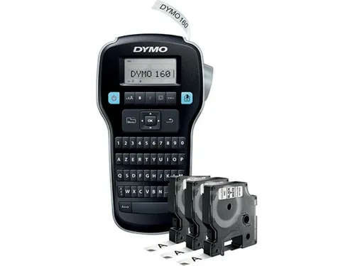 Dymo LM160 Etikettengerät - Diebstahlschutz - Tragbares Etikettengerät für schnelle und einfache Beschriftungen, ideal zur Organisation von Schränken und Ordnern.