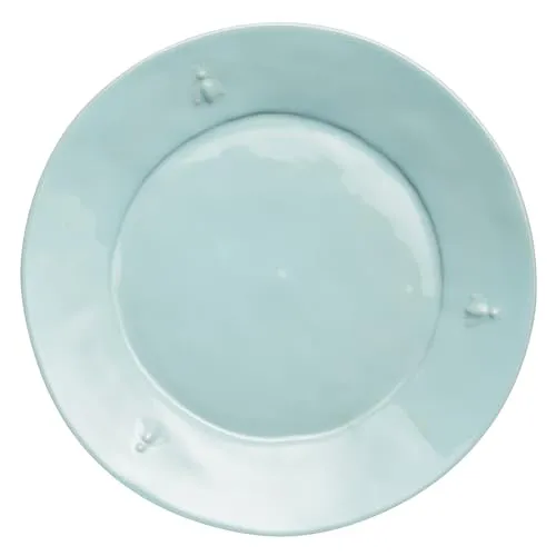 La Rochère Servierteller Keramik Abeille Biene Blau Ø 274 mm - 4er Set - Elegante Servierteller im französischen Stil, ideal für festliche Anlässe. Die hochwertige Keramik sorgt für Langlebigkeit und bringt einen Hauch von Tradition auf jeden Tisch.
