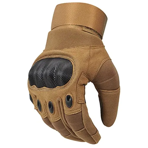 COZOME Motorradhandschuhe Herren, Starke Handschuhe Motorrad mit Protektoren, Sommer Atmungsaktiv Handschuhe mit Touchscreen für Motocross, Quad, Moped, Roller, Mountainbike