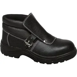 Schwarze Lederschuhe SBP HRO FO SRC, Größe 42