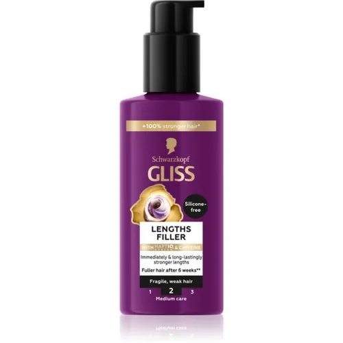 Schwarzkopf Gliss Full Hair Wonder Serum 100 ml - Haarspülungen für Damen, intensives Leave-in Serum, das trockenes Haar mit Feuchtigkeit versorgt, die Kämmbarkeit verbessert und Haarbruch vorbeugt – für gesund aussehendes, geschmeidiges Haar.