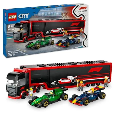 LEGO City 60445 F1 Transporter