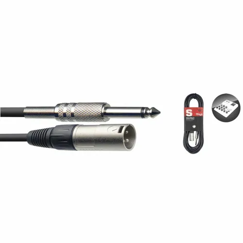 STAGG Audiokabel - Klinke/XLRm - 6m von Stagg