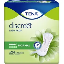 Tena Lady Discreet Normal Inkontinenz Einlagen 24 ST