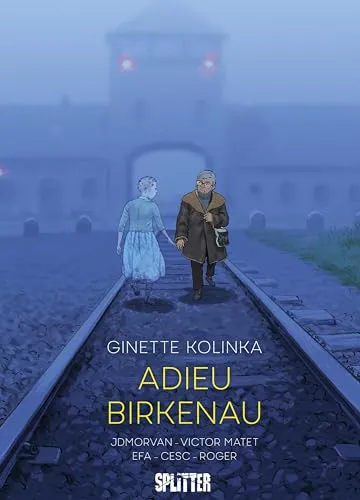 Adieu Birkenau: Eine Überlebende erzählt - Mangas, bewegende Geschichte einer Holocaust-Überlebenden, die Mut und Hoffnung in dunklen Zeiten zeigt.