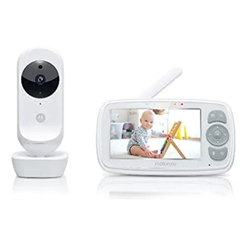 Motorola Baby Ease 34 Babyphone mit Kamera und 4,3 Zoll Display