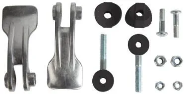 Klemmsystem dunkelgrau