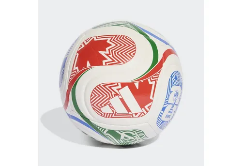 Adidas World Cup 26 Trionda Club Ball - Trainingsball für Fußball, hochwertiger Ball in Weiß, ideal für Training und Freizeitspiele, sorgt für optimale Spielkontrolle und Langlebigkeit.