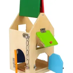 Schlosskasten von Small Foot Design - Kunststoffspielzeug für kreative Spielstunden, fördert die motorischen Fähigkeiten und die Fantasie der Kinder.
