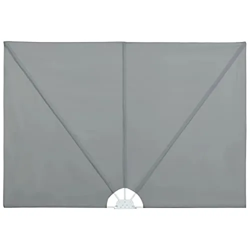 vidaXL Seitenfächer Terrasse 300x200cm Grau von vidaXL
