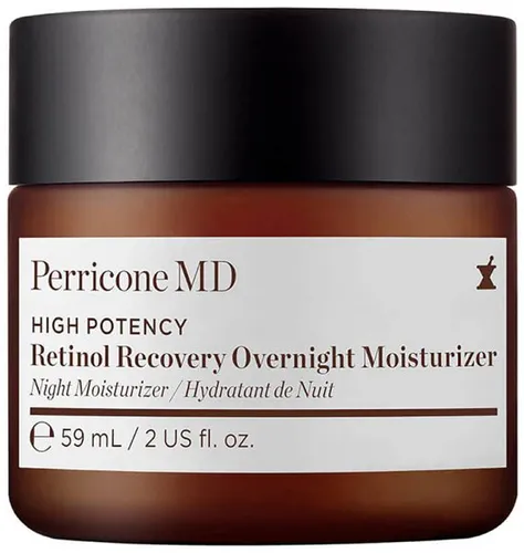 Perricone MD High Potency Night Moisturizer 59 ml - Nachtcreme für Damen, spendet intensiv Feuchtigkeit und verbessert die Hautfestigkeit, reduziert Falten und stärkt die Hautbarriere für eine frische Ausstrahlung.