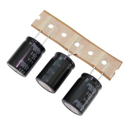 5x Elko Kondensator Radial 4500µF 35V 105°C 18x25mm RJD-35V452AK6XGY-TC9 4500uF