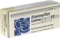 LOMAPHARM GmbH EISENSULFAT Lomapharm 50 mg Filmtabletten 50 St 01713392