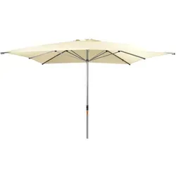 Doppler Alu Expert Teleskop Marktschirm 350x350cm mit Schutzhülle