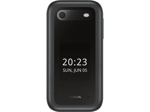 Nokia 2660 Flip Dual-Sim Black - Klapphandy mit 7,1 cm Display, lange Akkulaufzeit und Hörgeräte-Kompatibilität