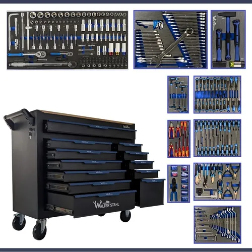 Toolcar Jumbo Pro 12 Black Werkstattwagen