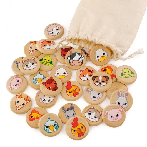 Ulanik Desková hra Pexeso „Domácí zvíata“