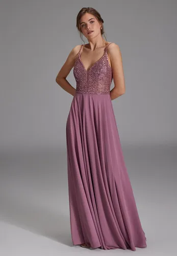 Hey Kyla Abendkleid - Abendkleid aus Materialmix Taillierter Schnitt mit ausgestelltem Rockteil
