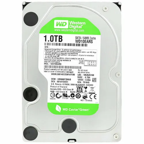 Produktbild Western Digital WD10EARS 1TB SATA III Festplatte