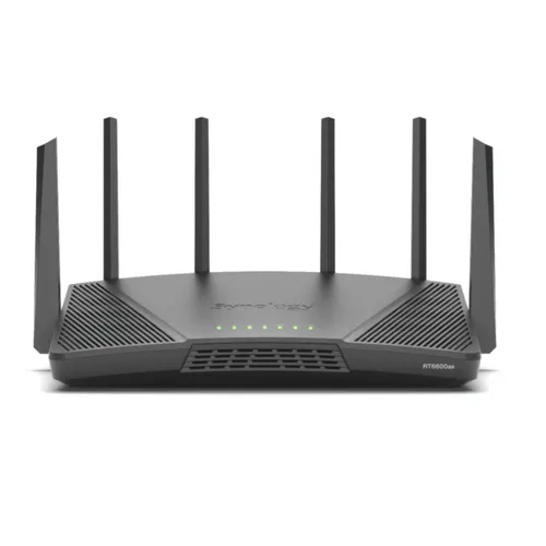 RT6600ax Tri-band Wi-Fi 6 Router - Hochleistungs-Wireless Router mit 4-Port GigE Switch, ideal für schnelles und stabiles Internet