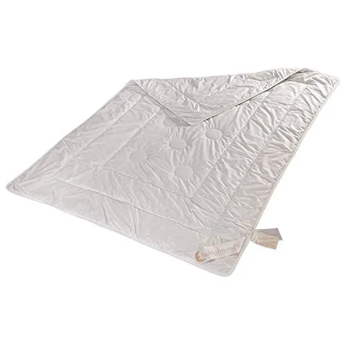 Schlafmond Der Kleine Prinz Naturfaser Bettdecke 155x200 cm - Bettdecke für Allergiker, wärmeregulierend und atmungsaktiv, ideal für Sommer und Winter. Made in Germany, schadstofffrei für besten Schlafkomfort.