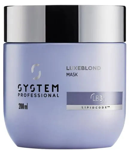 System Professional Lipid Code LuxeBlond Mask 200ml von System Professional LipidCode