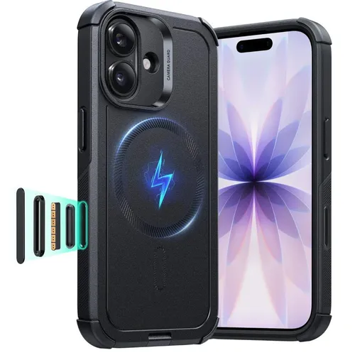 Handyhülle für iPhone 17 ESR Case Cover - Taschen & Schutzhüllen - Robuste, schocksichere Schutzhülle in Schwarz für optimalen Schutz und stilvolles Design.